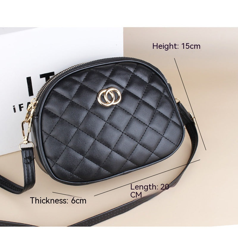 Women's Shoulder Crossbody Bag New Fashion Small Round Mini