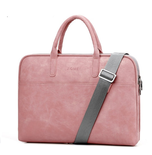 Faux Leder Laptoptasche für Frauen