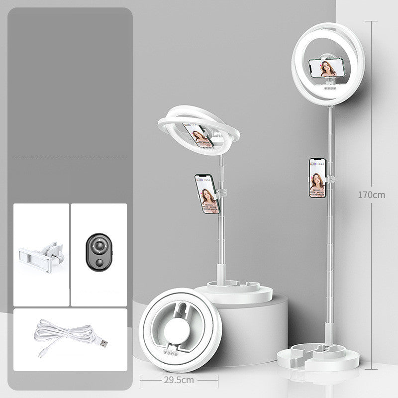 Floor standing live broadcast bracket fill light