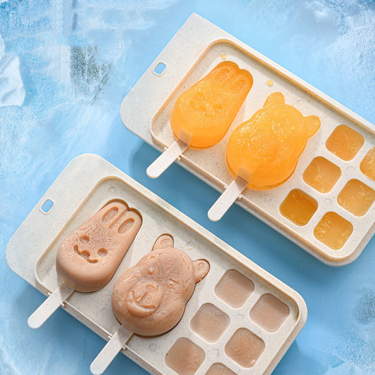 6-Hole Mini Ice Cube Tray Household Kitchen