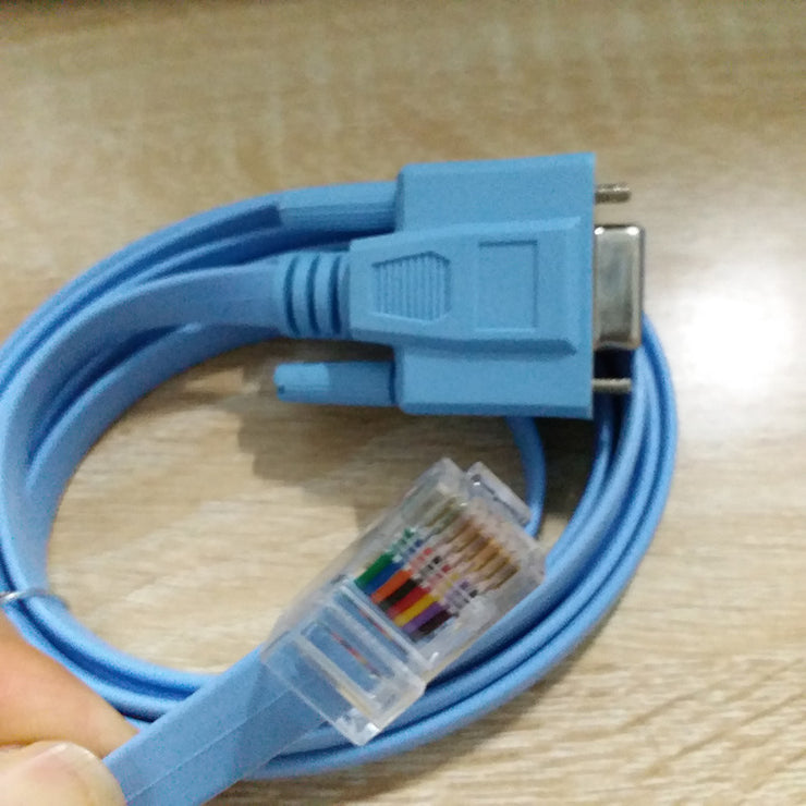 Netzwerk Kabel Kristall Kopf Zu COM Neun-pin Router Konfiguration Linie