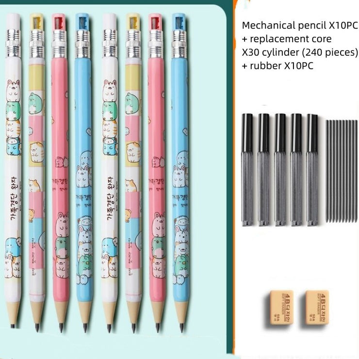 Druckbleistift 2.0 für Kinder mit dicker Mine, auswechselbar