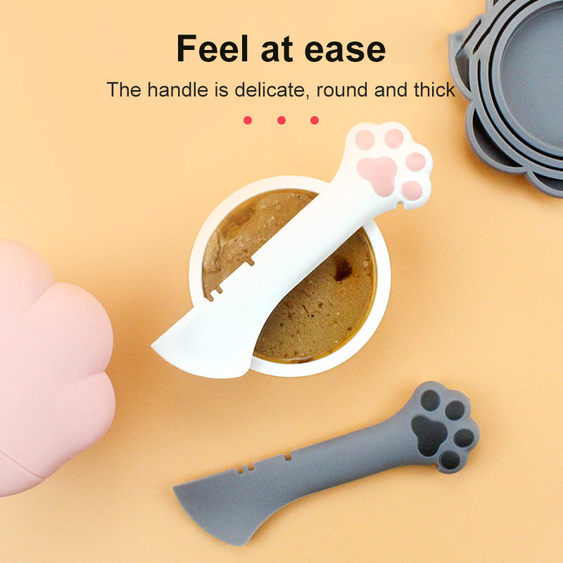 Multifunction Pet Can Spoon Jar Opener Wet-Dry