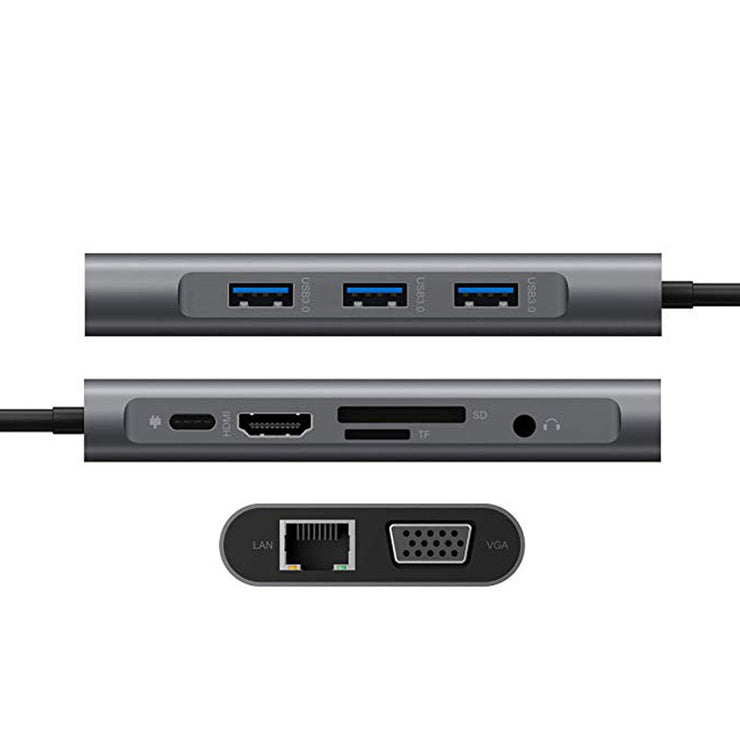 USB Typ C zu HDMI 10in 1 Erweiterung USB-Dock