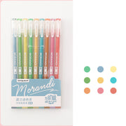 Retro Set Student Notizen süße Mädchen japanische Farbe Gel Stift