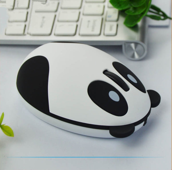 Mouse 2.4G wireless charging panda mouse cartoon animal cute mouse