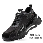 Men's Safety Shoes Anti-smashing And Anti-piercing Steel Toe