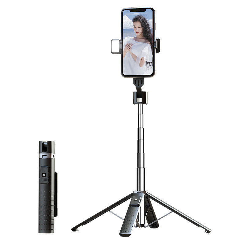 Tetrapod Handy Doppel Fülllichthalter Bluetooth Selfie Stick