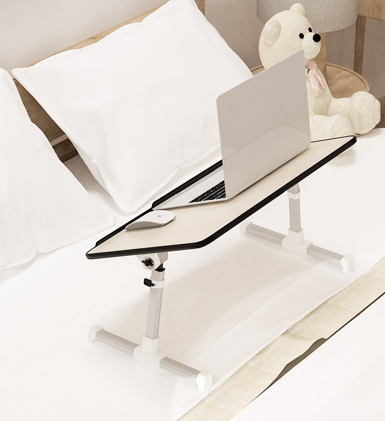 Adjustable Laptop Desk Stand Foldable Notebook Laptop Bed Table Can be Lifted Standing 