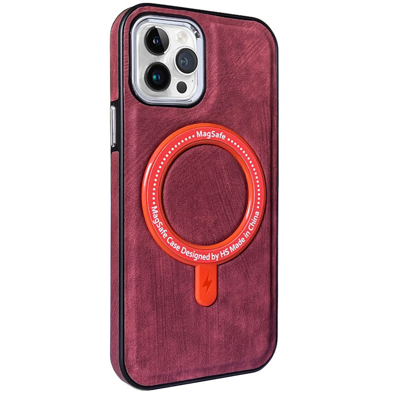 Matte solid color magnetic phone case