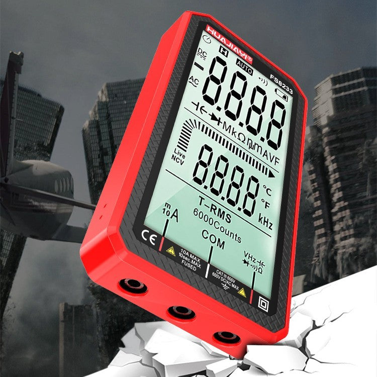 Intelligentes Multimeter mit großem Bildschirm, vollautomatisch, digital, hohe Präzision