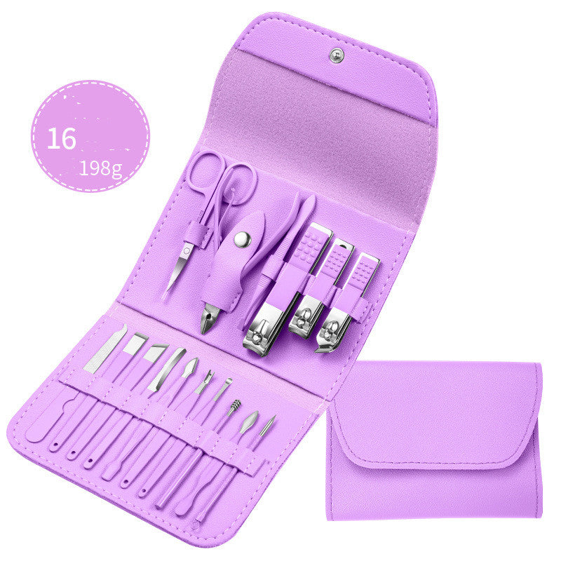 Professional scissors and nail clippers set