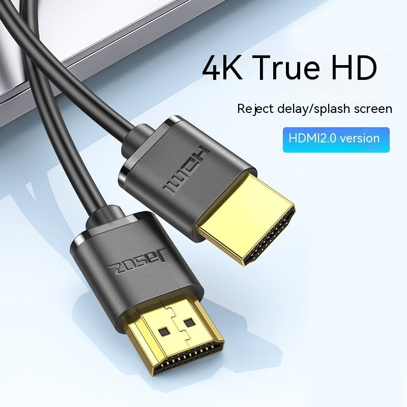 Computer Portable HD Thin Flexible Cable Projector Monitor Video Cable