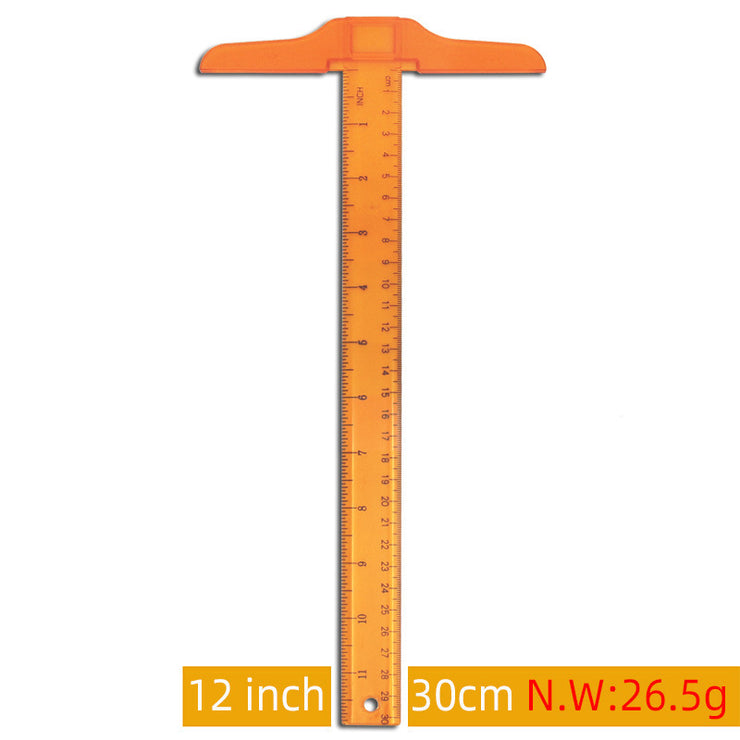 T-förmiges Lineal für Künstlerbedarf für Studenten