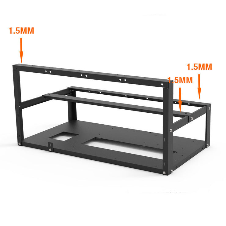 Multifunktionaler Grafikkartenhalter Einzelnetzteil-Rack