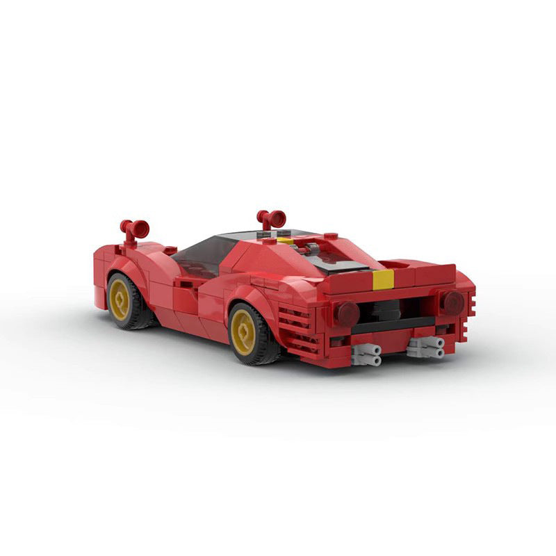 MOC-101795 Ferrari 330 P4 Junge Spielzeug Rennbausteine Auto Montage Modell