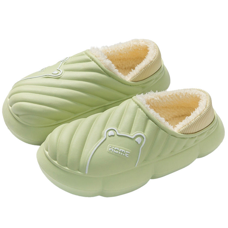 Waterproof Cotton Slippers Women's Home Indoor Non-slip