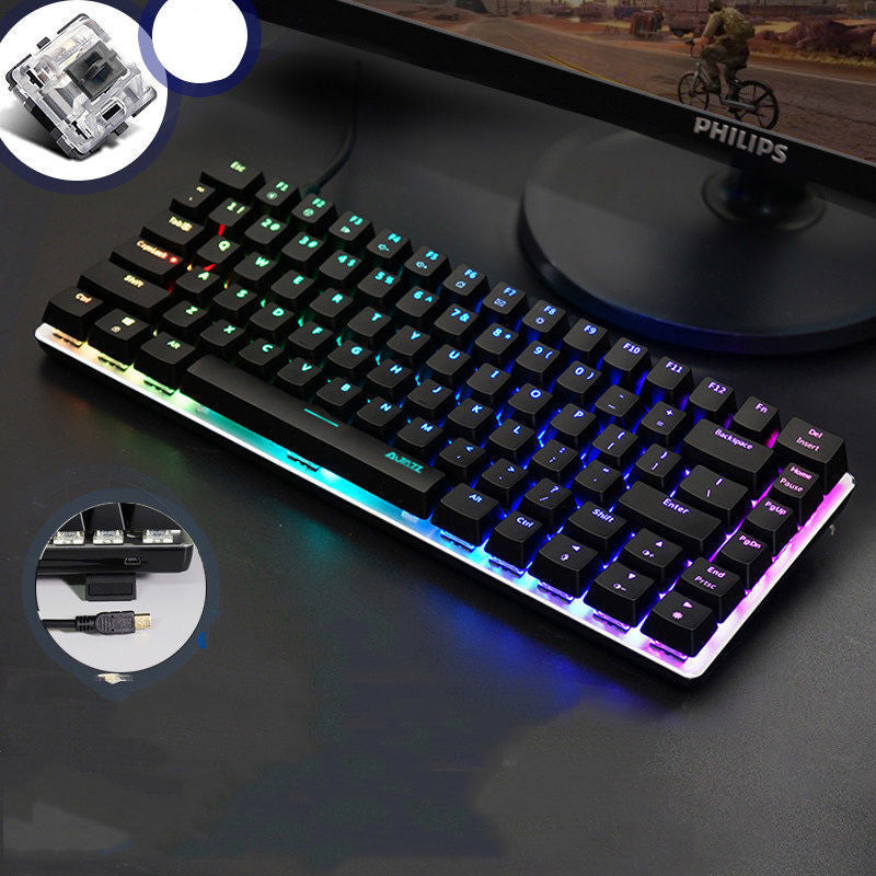 Heijue AK33 Gaming Computer Notebook Mechanical Keyboard