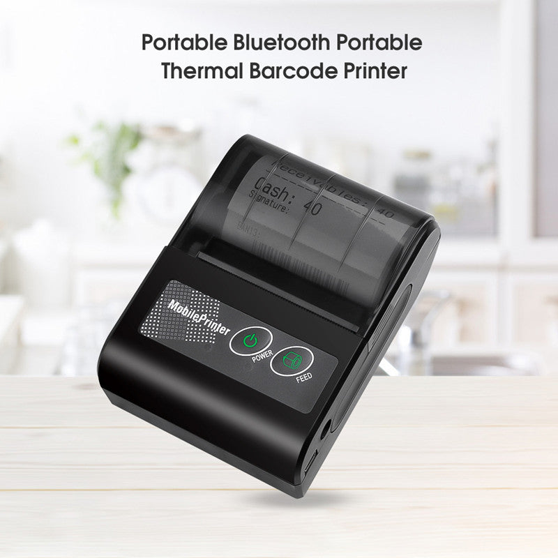 Portable Bill Bluetooth Thermal Printer