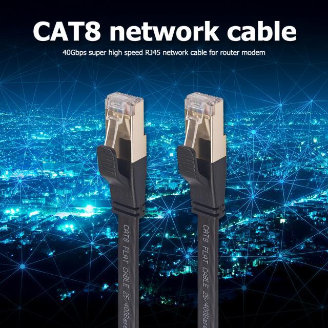 Ethernet Cable 40Gbps Cat8 SFTP LAN Patch Cable