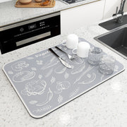 Kitchen Draining Mat Heat Proof Mat Teacup Mat