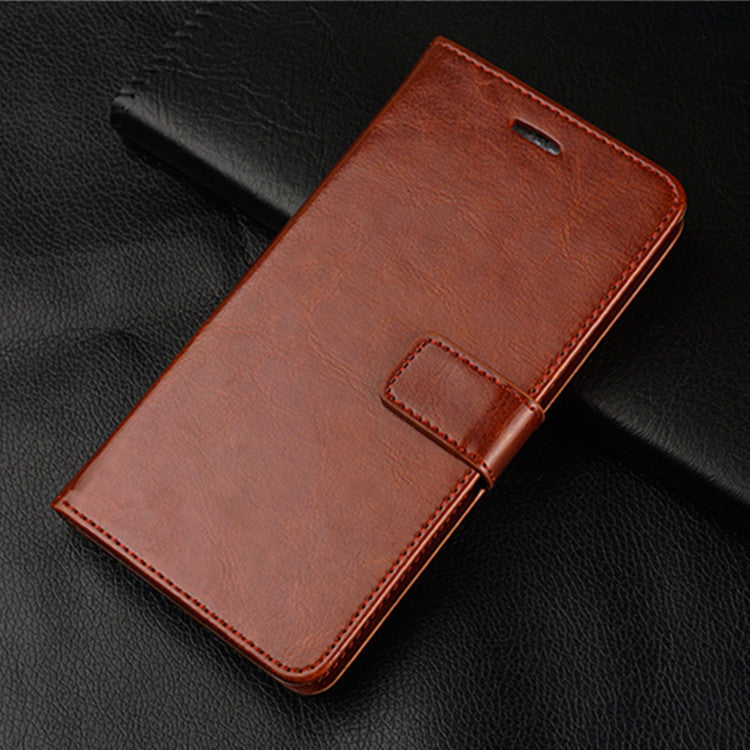 Fashion trend mobile phone leather case flip cover case