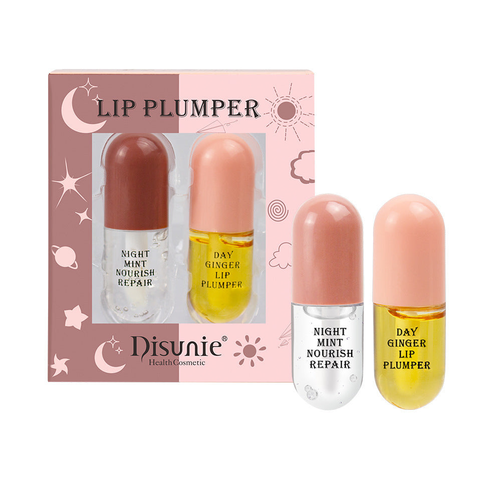 Cross Border Disunie Ginger Mint Lip Oil Plump Moisturizing