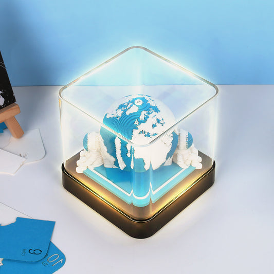 Earth Calendar Light Panorama 3d Three-dimensional Creativity Sticky Notes