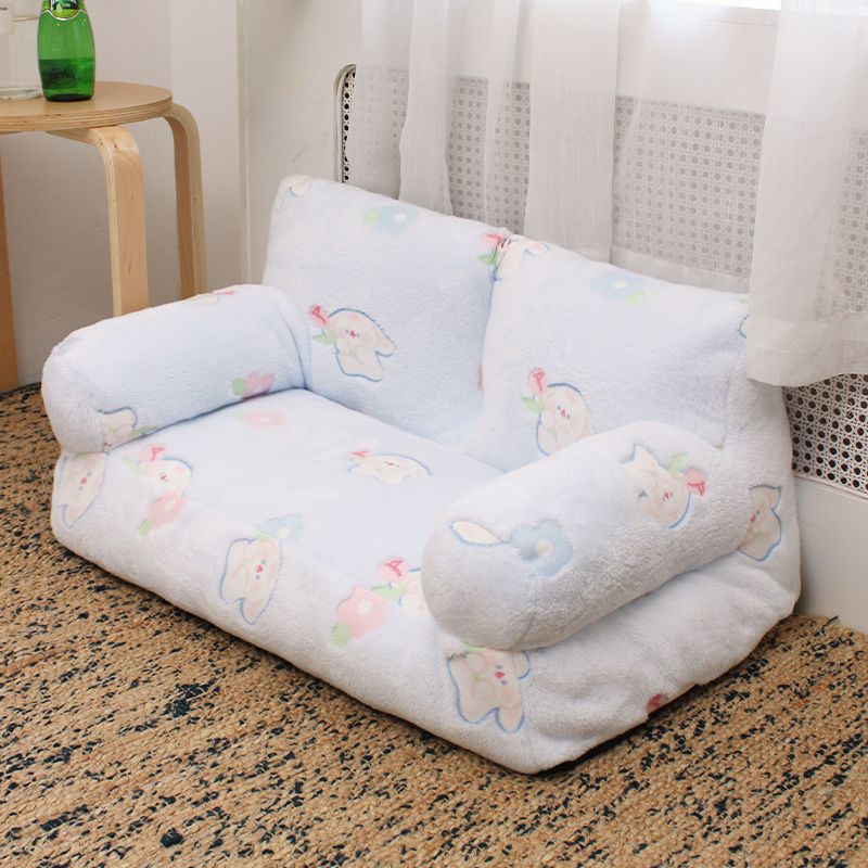 Bite resistant removable and washable dog bed ofa