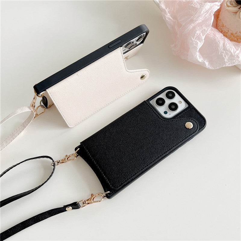 Creative Flip Slung Over One Shoulder Phone Cover