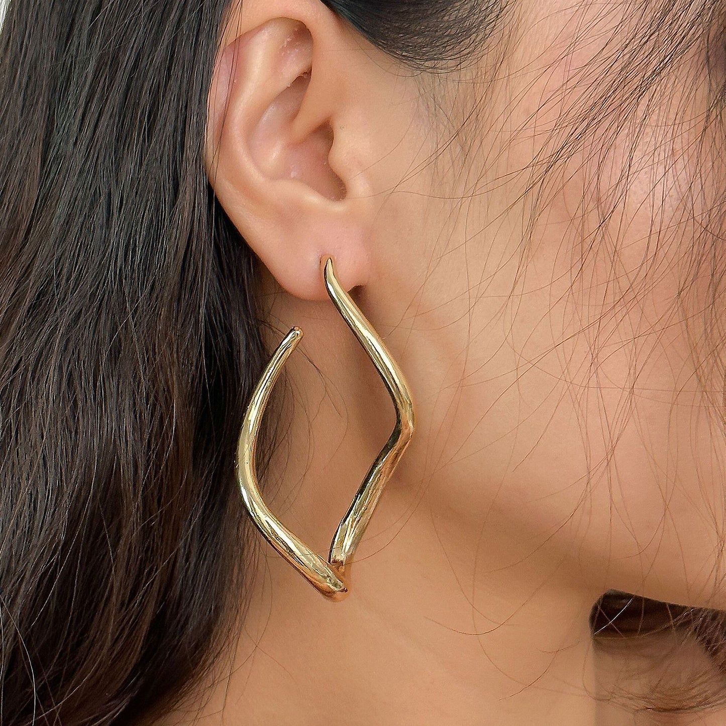 Irregular Twisted Earrings for Women