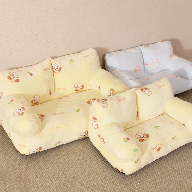 Bite resistant removable and washable dog bed ofa