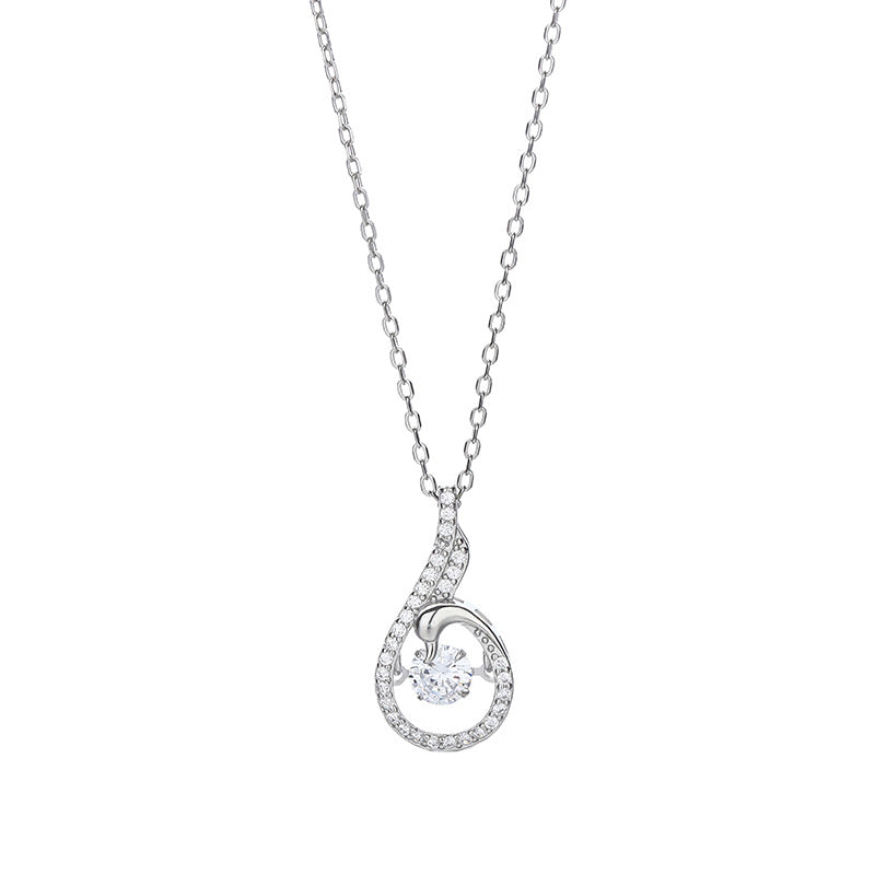 925 Sterling Silver Necklace For Women All-match Niche