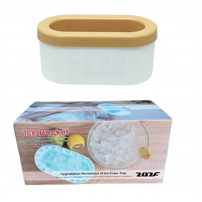 Silicone Ice Cube Mold Ice Bucket Summer Homemade DIY Refrigerator Freeze Ice Maker Creative Ice Cube Mold Barware Tools