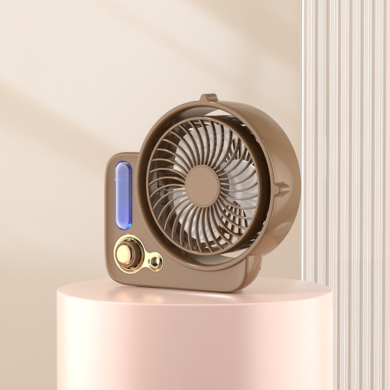 Schreibtisch-Sprühbefeuchter Mini-Ventilator tragbar