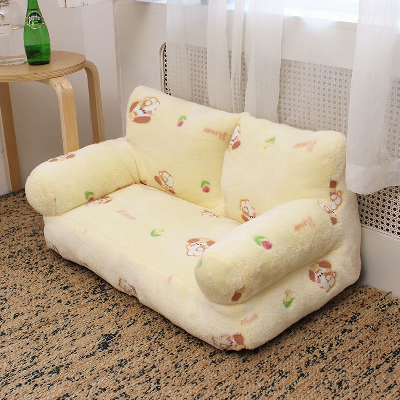 Bite resistant removable and washable dog bed ofa