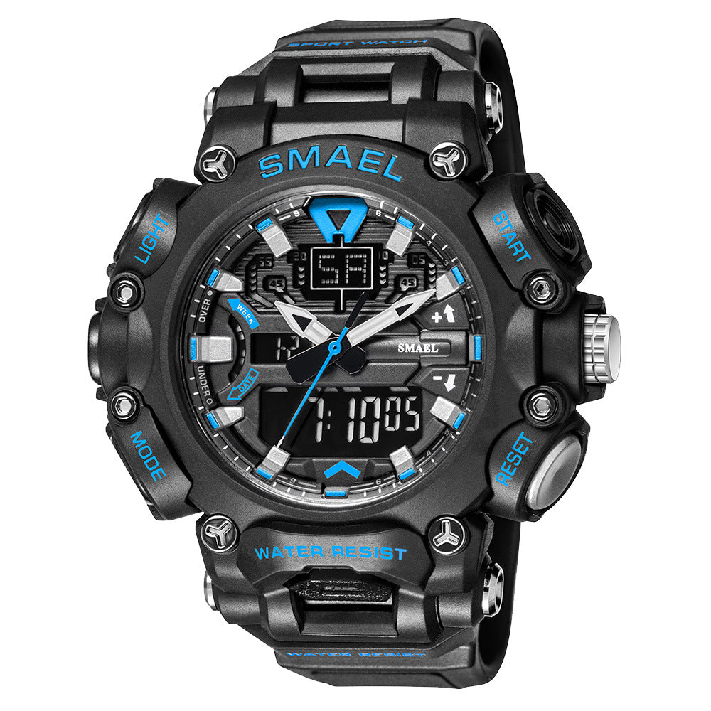 Trendy Multifunctional Waterproof Outdoor Sports Watch