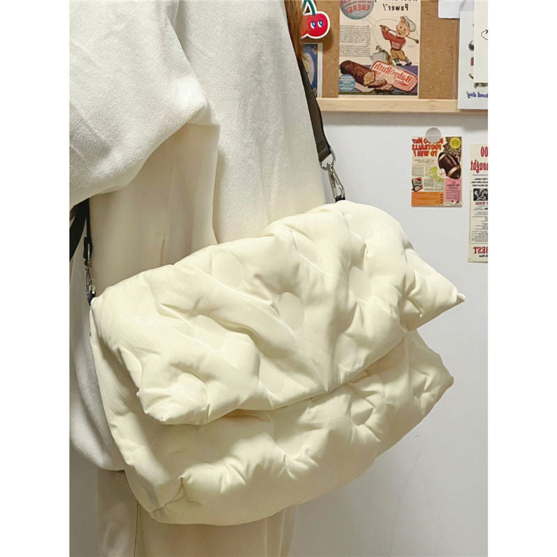 Autumn and Winter New South Korea Design Cloud Down Bag