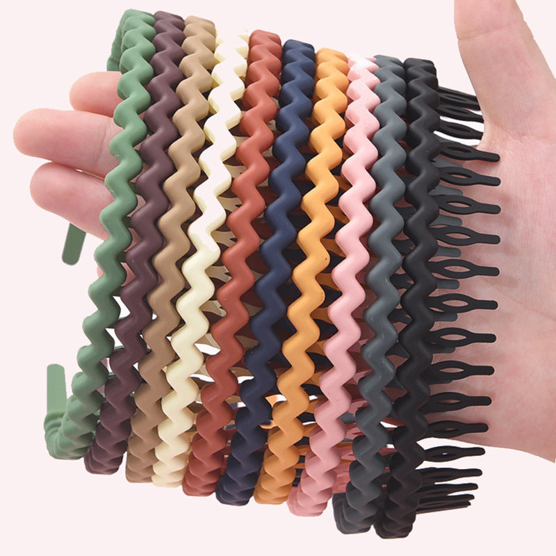 Women's Face Wash Hair Band Summer Wave Hair Tie Summer Hairpin New Headdress