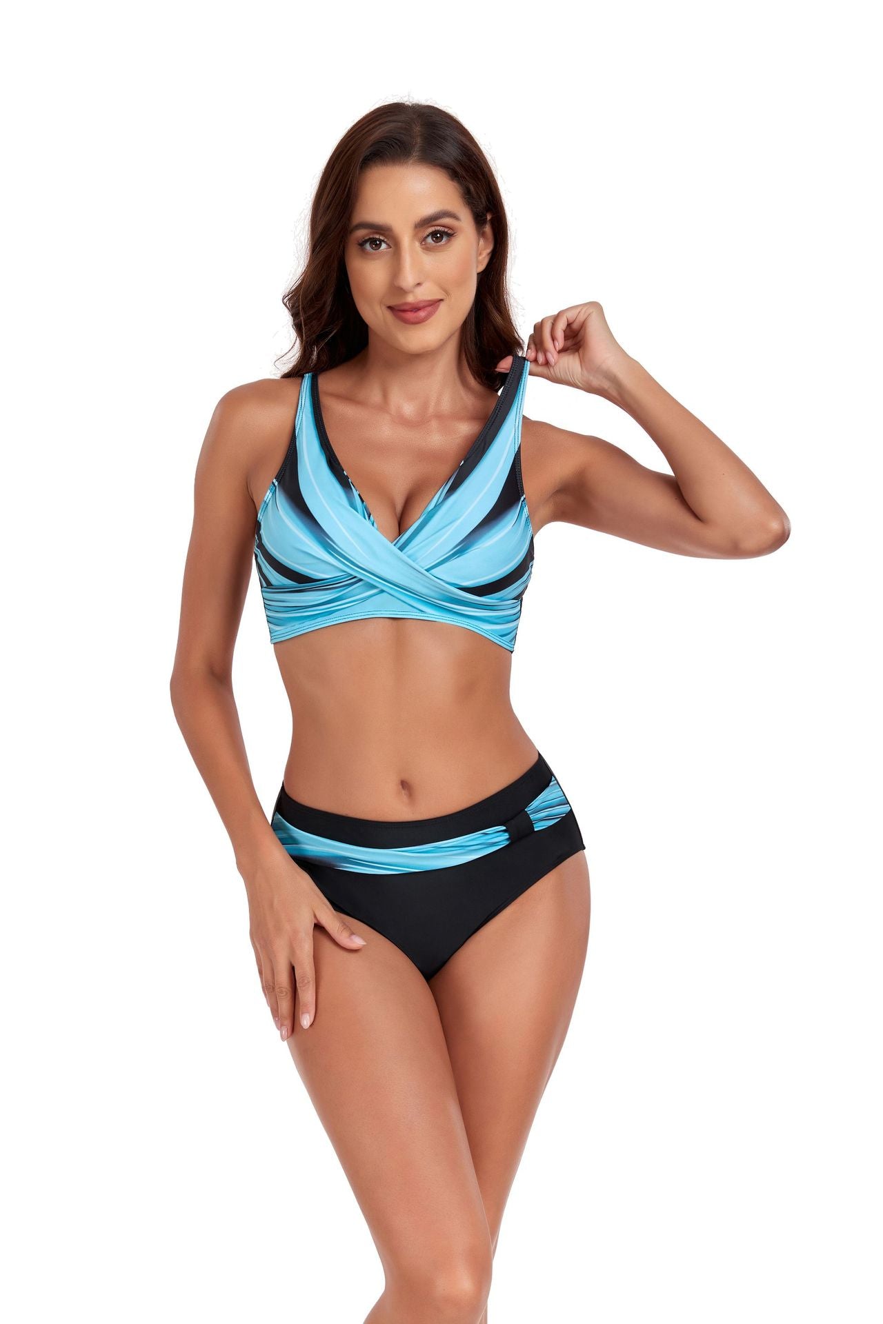 Neuer Split Badeanzug Lady Sexy Halter Bikini Badeanzug