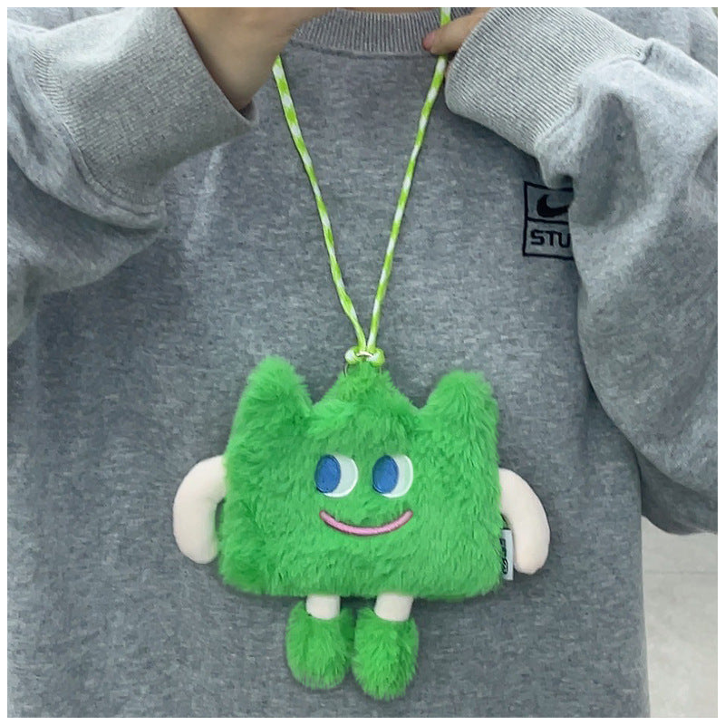 Emotional Cell Phone Bag Plush Shoulder Bag