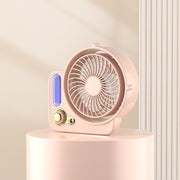 Schreibtisch-Sprühbefeuchter Mini-Ventilator tragbar