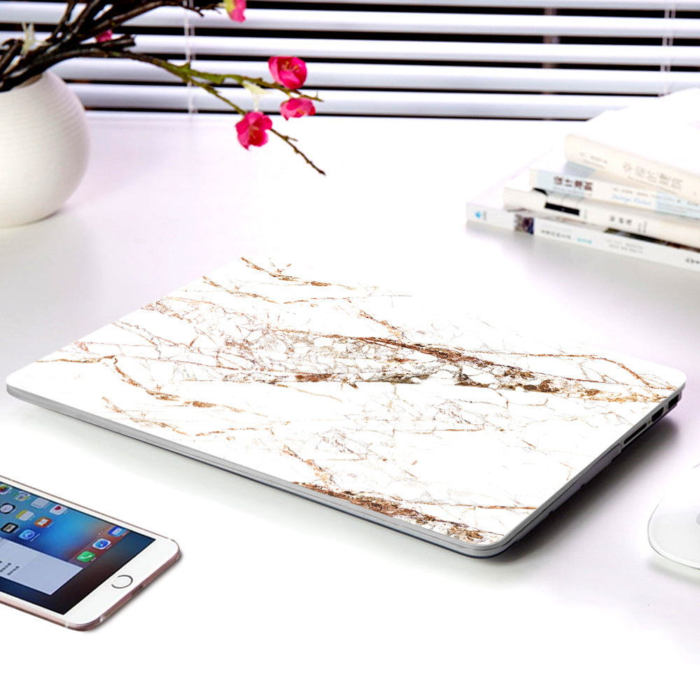 Marble Notebook Plastic Computer Case