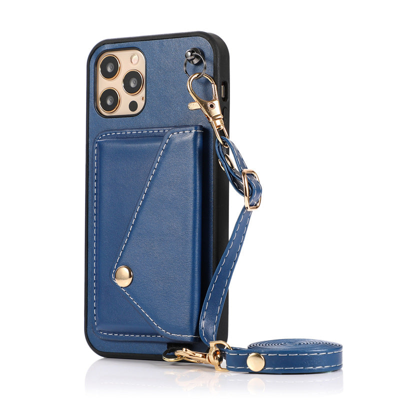 Geeignet für Handy hülle Leder Cross body