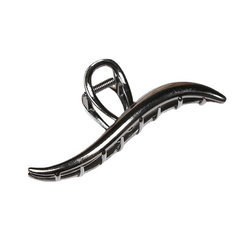 Simple high quality metal hair clips women