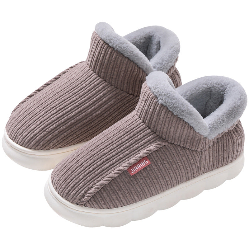 Non-slip warm slippers