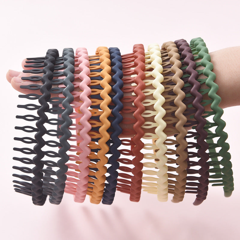 Women's Face Wash Hair Band Summer Wave Hair Tie Summer Hairpin New Headdress