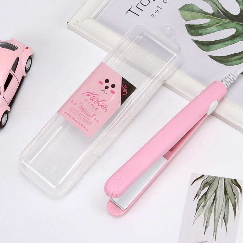 Cartoon Hair Straightener Splint Mini Student Small Power