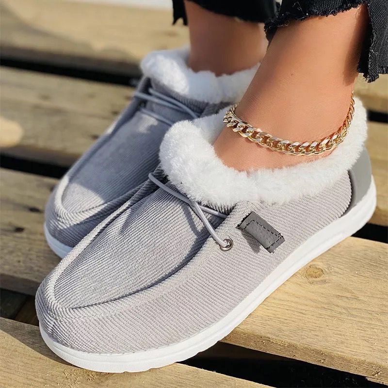 Women's Winter Plush And Thick Warm Cotton Shoes