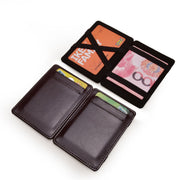 Flip PU Magic Wallet Visitenkartenetui